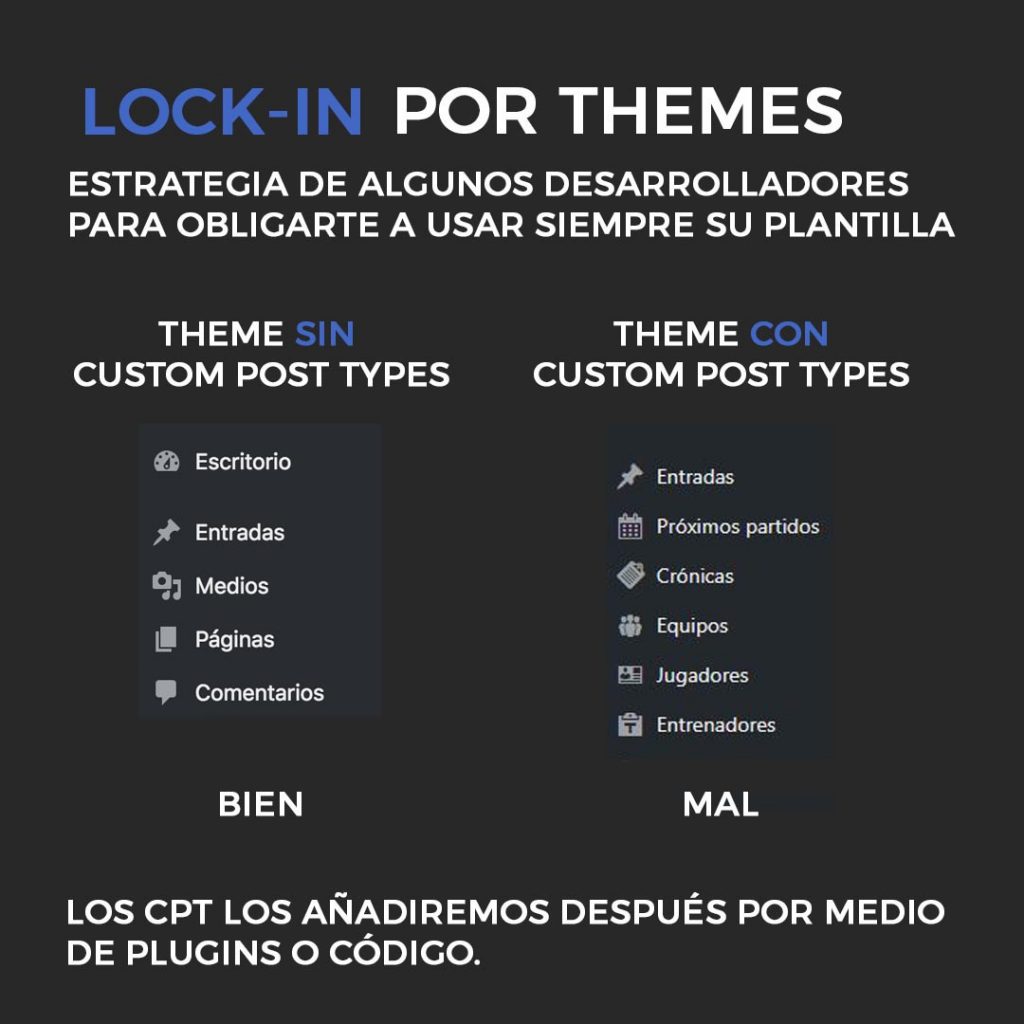 Lock-in por Theme