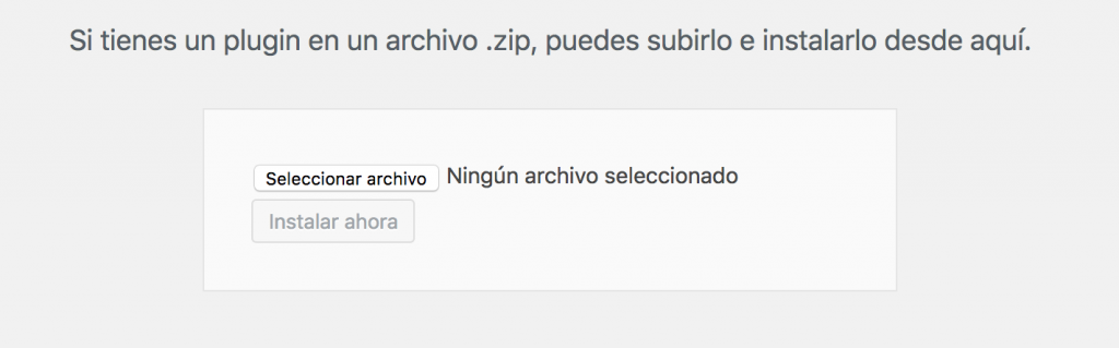 Buscar el archivo en nuestro ordenador y hacer clic en instalar