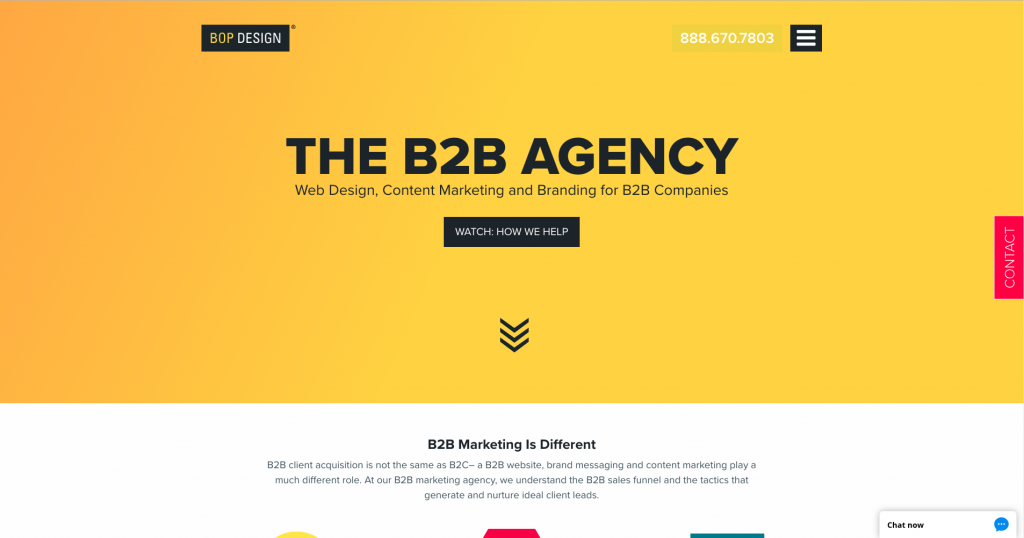 Agencia de desarrollo web B2B