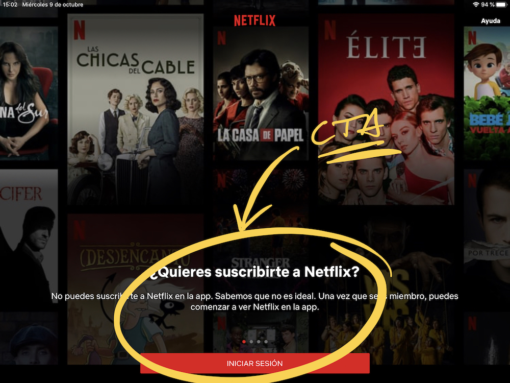 Netflix cta